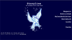 Storyline 1999 Willkommensbildschirm